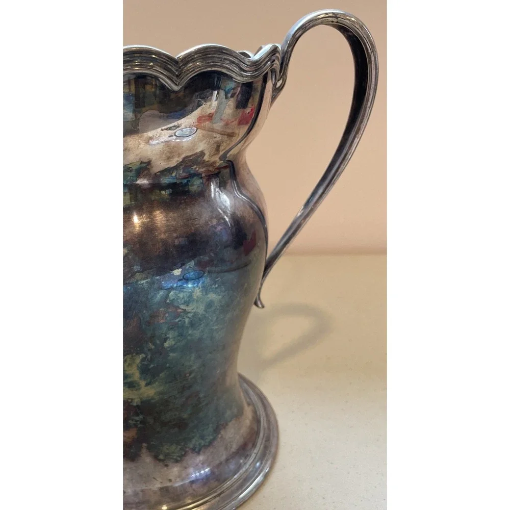 Antique Meriden B Company Silver Plated Loving Cup Trophy Urn Vase Ice Bucket
